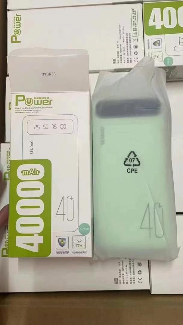 Portable Power Bank 20000mAh – High Capacity with LED Display & Fast Charging Support