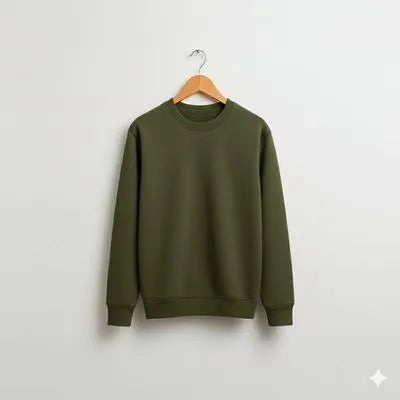 Bundle of 3 Decent Plain Sweatshirts for Men