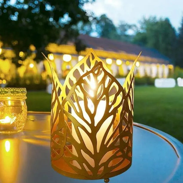 Leaf Table Lamp - Perfect for Camping & Home Use