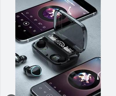 M10 TWS Wireless Earbuds with Charging Power Bank & LED Display 3D Touch Bluetooth Headset newest