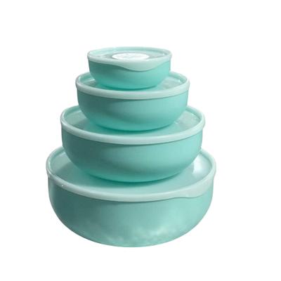 Vibrant 4 Pcs Bowl Set - Red, Blue, Green - Perfect for Every Occasion