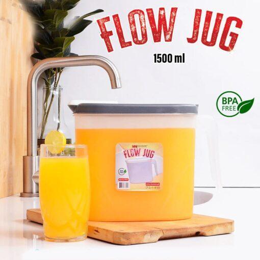 1500 ml Flow Jug – Elegant, Easy-Pour & Perfect for Daily Use