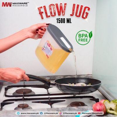 1500 ml Flow Jug – Elegant, Easy-Pour & Perfect for Daily Use