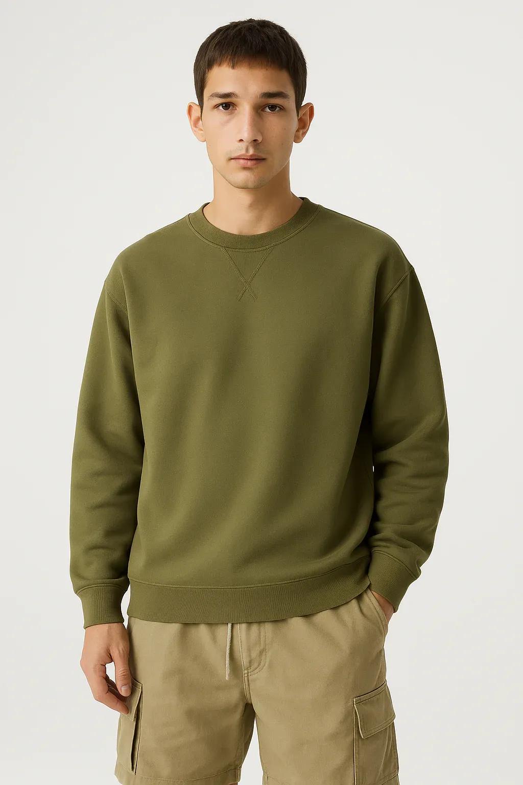 Bundle of 3 Decent Plain Sweatshirts for Men