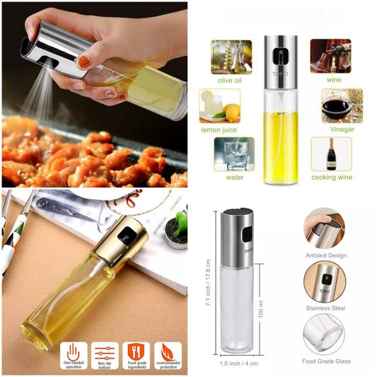 Cooking Oil Sprayer – Glass Oil Spray Bottle for Kitchen