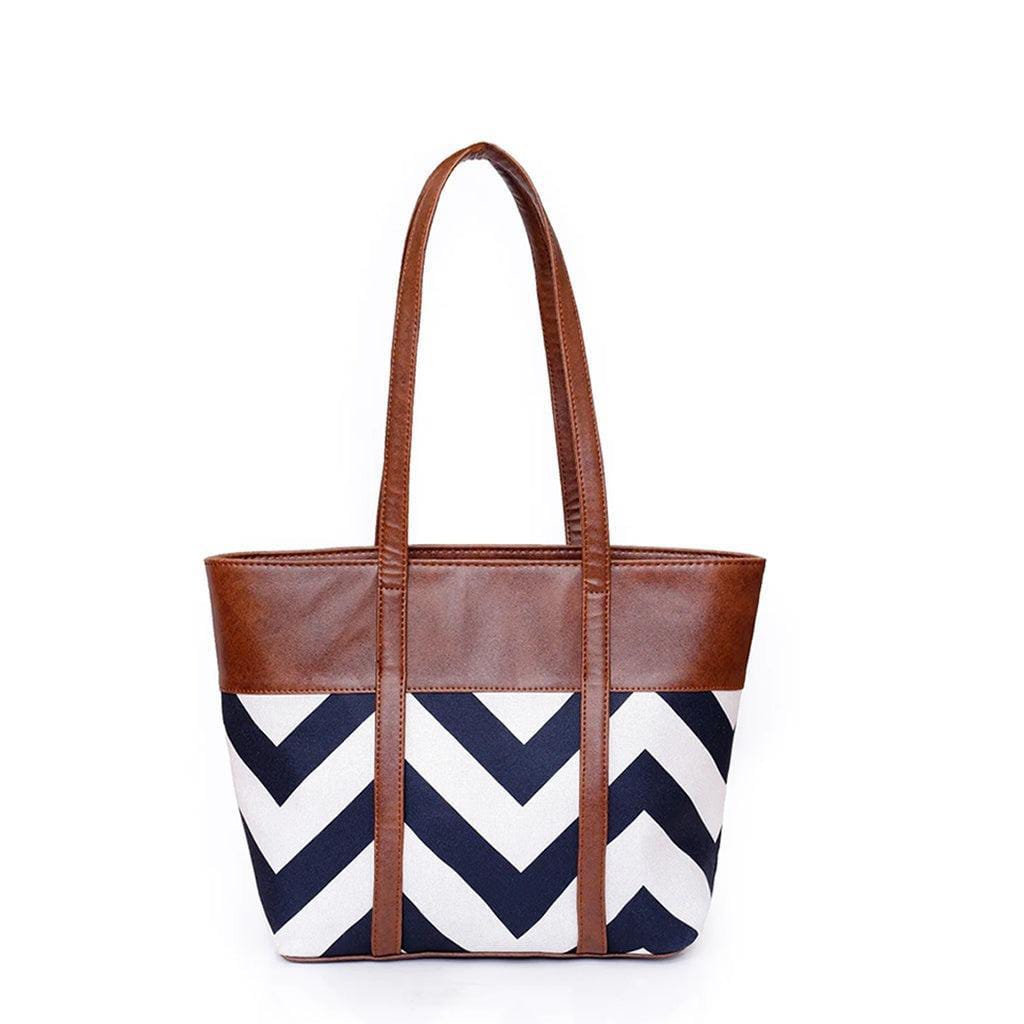 Women's PU Leather Printed Tote Bags for Women