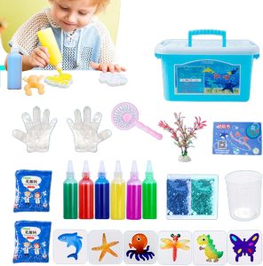 Magic Water Toy Kit - Shape Mold Handmade Water Elves Toy, Marine Life Creature Toys for Kids