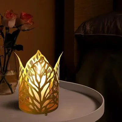 Leaf Table Lamp - Perfect for Camping & Home Use
