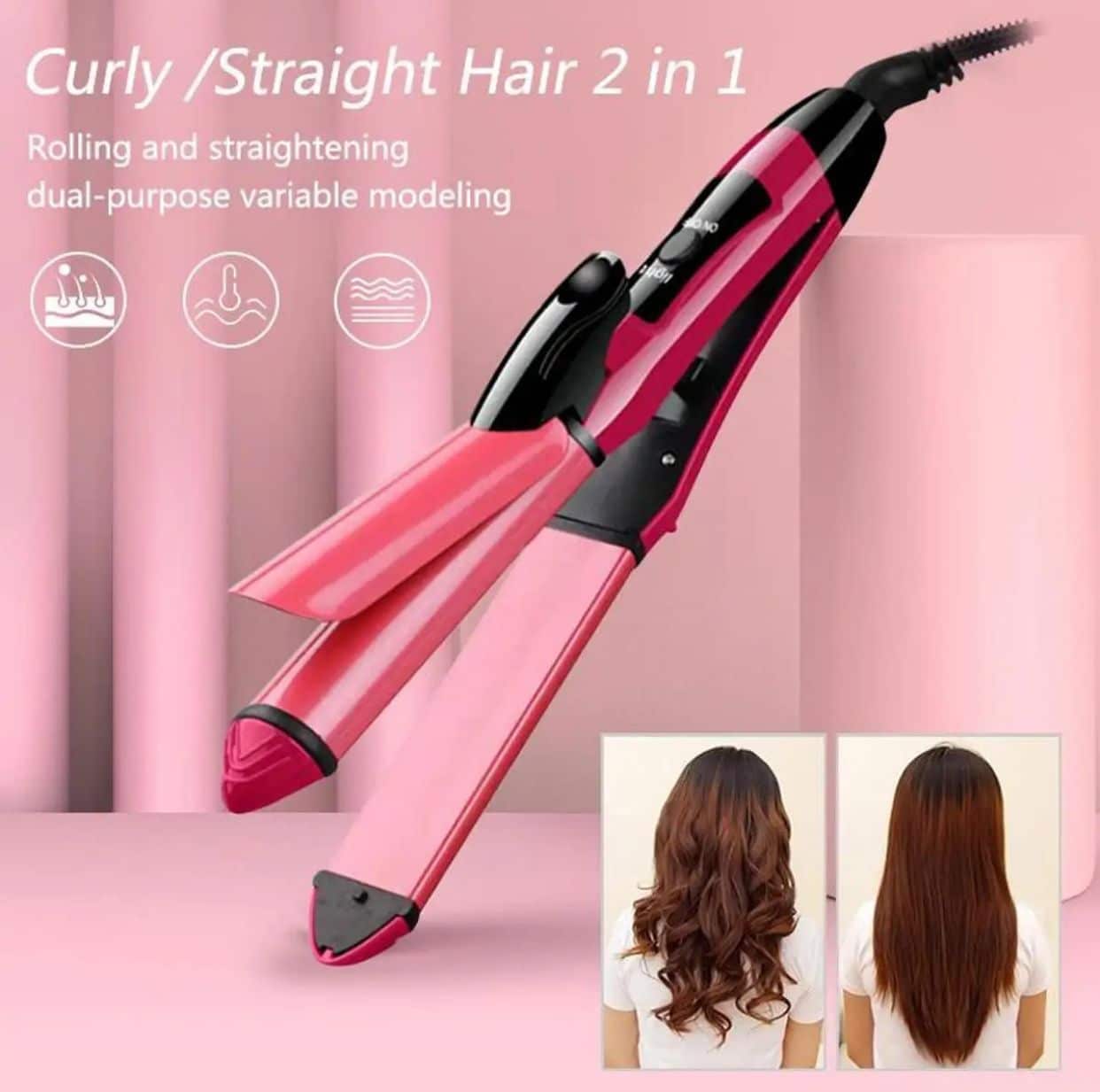 2 in1 Nova Hair Straightener