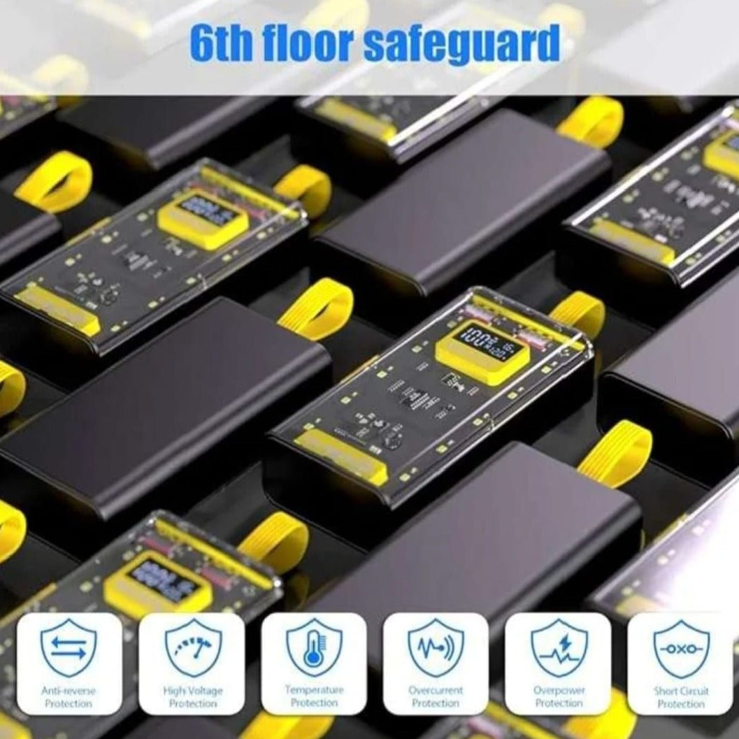 Bolt Power Bank B102 High-Capacity Portable Charger Designed To Keep Your Devices Powered Up On The Go 10,000mAh Battery