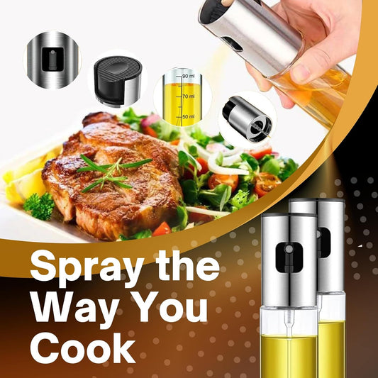 Cooking Oil Sprayer – Glass Oil Spray Bottle for Kitchen