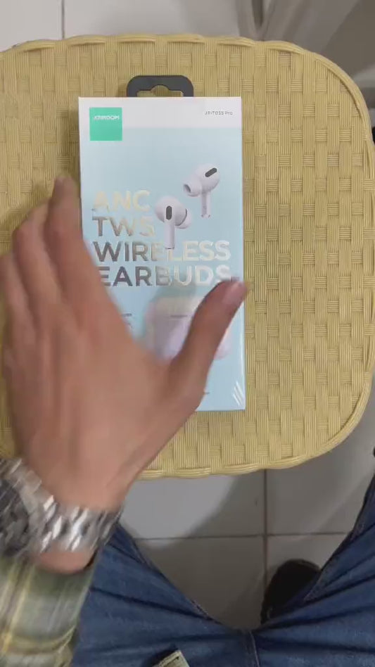 ANC TWS Wireless Earbuds PW-24 – Bluetooth 5.3 Earphones With Type-C Charging, Super Bass, Free Silicone Cover, And 300mAh Charging Case